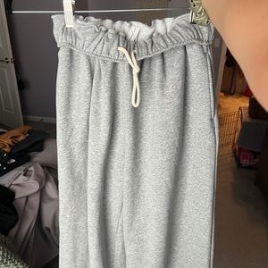 Urban outfitters out from under collection grey wide leg sweatpants